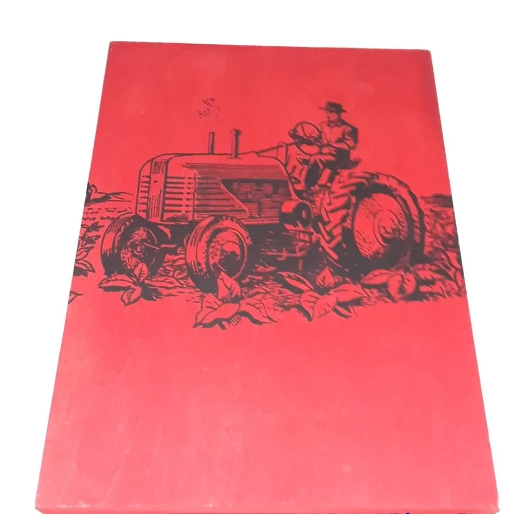 Vintage 2000 Farmer Tractor Art Of The Midwest Cards And Envelopes